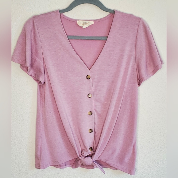 PINQUE Tie-up Crop Top - Picture 7 of 7